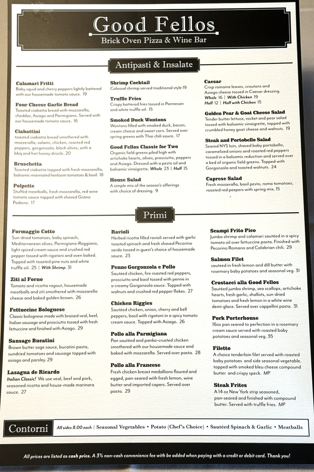 Good Fellos Menu (1)